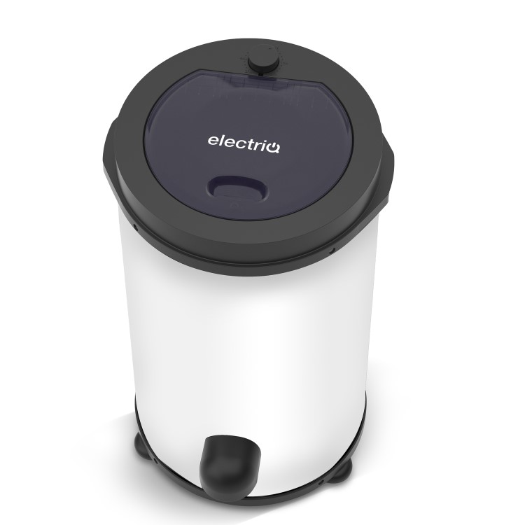 electriQ 4kg Spin Dryer - White