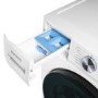 Refurbished electriQ EQWDFS8KGBE Freestanding 8/5KG 1400 Spin Washer Dryer White