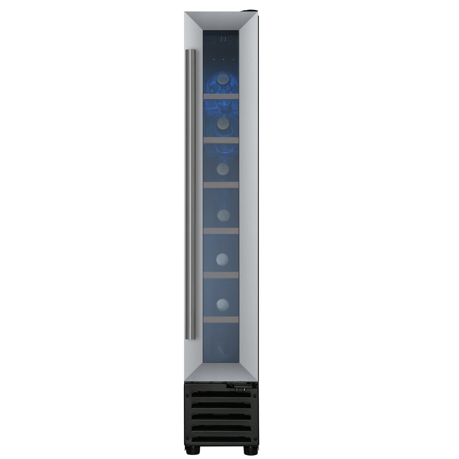 electriQ 15cm Wine Cooler - Stainless Steel