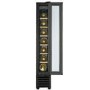 Refurbished electriQ EQWINECH15SS Freestanding 7 Bottle Single Zone Wine Cooler Stainless Steel