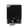electriQ 51 Bottle Capacity Full Range Dual Zone Freestanding Wine Cooler - Black