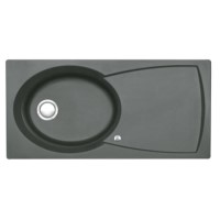 Astracast ER10XXHOMESK Eclipse Superdeep Single Bowl Right Hand Drainer Satin Steel Sink