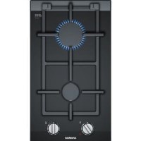 Siemens ER3A6BD70 iQ700 30cm Domino Gas On Glass Hob - Black