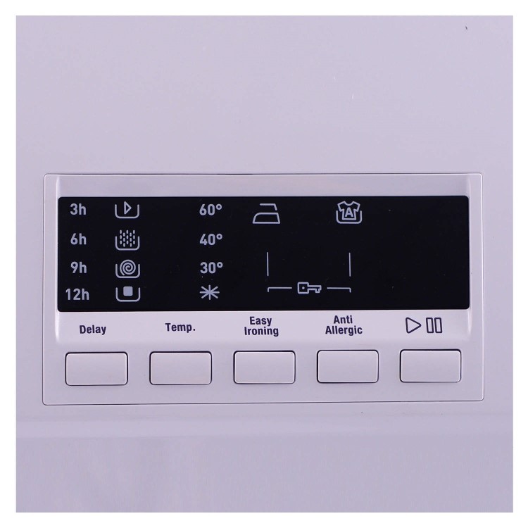 Sharp ES-FA6123W2 6kg 1200rpm Freestanding Washing Machine White