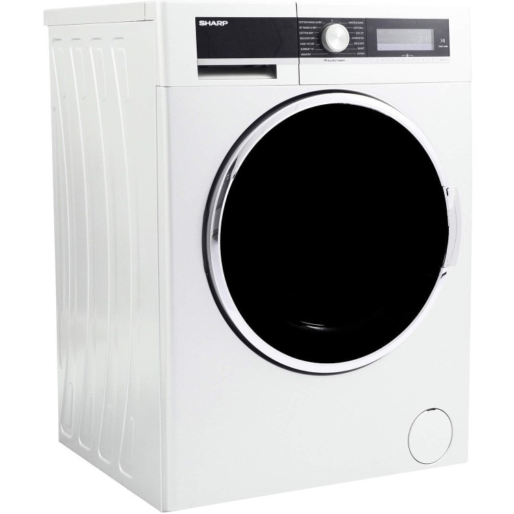 Sharp ES-GDD9144W0 9/6kg Freestanding Washer Dryer 1400rpm White With Graphic Display