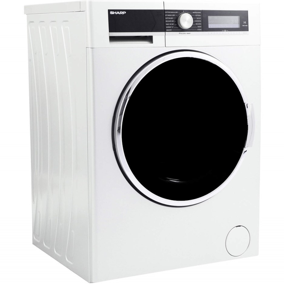Sharp ESGDD9144W0 9/6kg Freestanding Washer Dryer 1400rpm White With