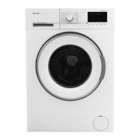 Sharp ES-GFB7144W3 7kg 1400rpm Freestanding Washing Machine White