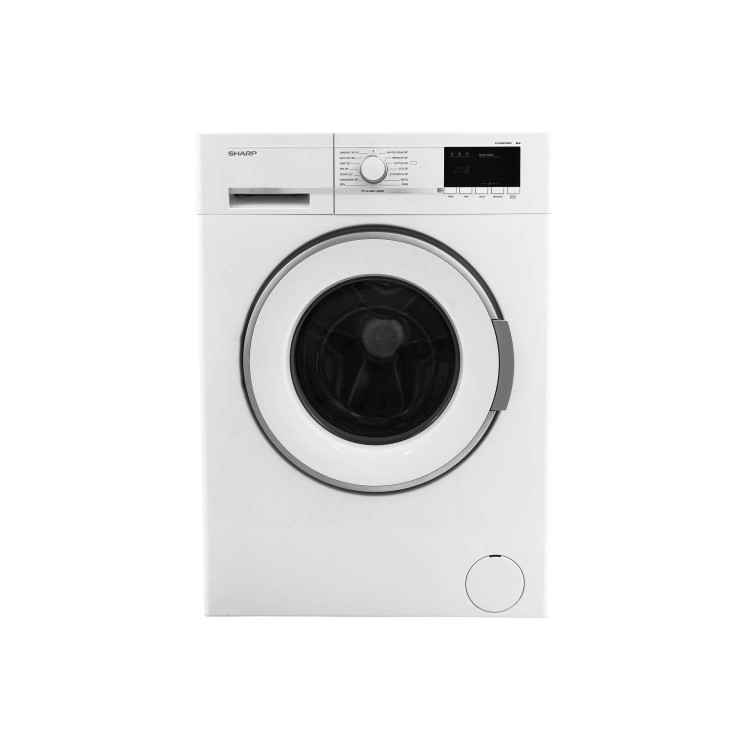 Sharp ES-GFB8144W3 8kg 1400rpm DoubleJet Freestanding Washing Machine White