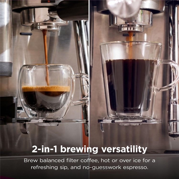 Ninja Luxe Café Mini Espresso Machine ES301UK- Silver