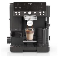 Ninja ES601UKBK Luxe Café Premier – 3-in-1 Bean-to-Cup Espresso Machine with Integrated Grinder & Milk Frother
