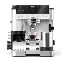 Ninja Luxe Café Premier – 3-in-1 Bean-to-Cup Espresso Machine  ES601UK- Stainless Steel