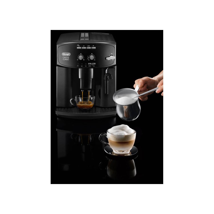 De Longhi ESAM2600 Caffe Corso Bean to Cup Espresso Cappuccino Coffee Machine Black