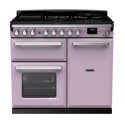 ESDL100DFPHTH/CM1 Rangemaster Estel Deluxe 100cm Dual Fuel Range Cooker - Heather + Chrome