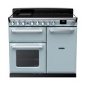 ESDL100EIPMSB/CM1 Rangemaster Estel Deluxe 100cm Induction Range Cooker - Misty Blue + Chrome
