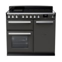 ESDL100EIPSLT/CM1 Rangemaster Estel Deluxe 100cm Induction Range Cooker - Slate + Chrome