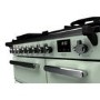 Rangemaster Estel Deluxe 90cm Dual Fuel Range Cooker - Mint + Chrome