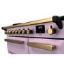 Rangemaster Estel Deluxe 90cm Induction Range Cooker - Heather + Brass