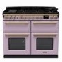 Rangemaster Estel Deluxe 110cm Dual Fuel Range Cooker - Heather + Brass