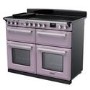 Rangemaster Estel Deluxe 110cm Induction Range Cooker - Heather + Chrome