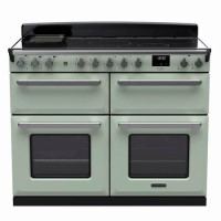 Rangemaster Estel Deluxe 110cm Induction Range Cooker - Mint + Chrome Rangemaster Estel Deluxe 110cm Induction Range Cooker - Mint + Chrome