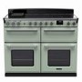 Rangemaster Estel Deluxe 110cm Induction Range Cooker - Mint + Chrome