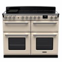 ESDLB110EIPPCR/CM1 Rangemaster Estel Deluxe 110cm Induction Range Cooker - Pale Cream + Chrome