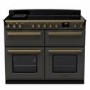 Rangemaster Estel Deluxe 110cm Induction Range Cooker - Slate + Brass
