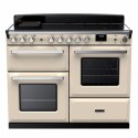ESDLO110EIPPCR/CM1 Rangemaster Estel Deluxe 110cm Induction Range Cooker - Pale Cream + Chrome