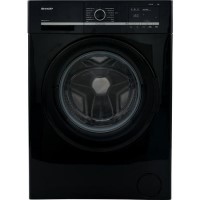 Sharp ESGL74B 7kg 1400rpm Freestanding Washing Machine Black