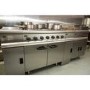 Lincat Silverlink 600 ESLR9C Electric 6 Plate Fan Assisted Oven Range - 3 Phase with Rear Castors