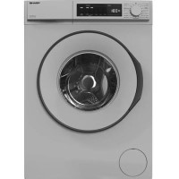Sharp 8kg 1400rpm Freestanding Washing Machine - Silver