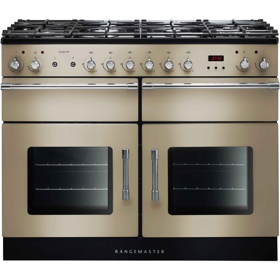 Rangemaster ESP110DFFCRC Esprit 110cm Dual Fuel Range Cooker Cream