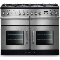 Rangemaster Esprit 110cm Dual Fuel Range Cooker - Stainless Steel