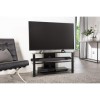 Alphason ESS1000/3-BLK Essentials TV Stand for up to 45&quot; TVs - Black 