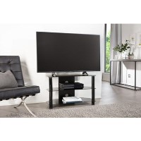 Alphason ESS800/3-BLK Essentials 3 Shelf TV Stand for up to 32