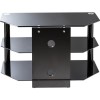 Alphason ESS800/3-BLK Essentials 3 Shelf TV Stand for up to 32&quot; TVs - Black