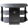 Alphason ESS800/3-BLK Essentials 3 Shelf TV Stand for up to 32" TVs - Black