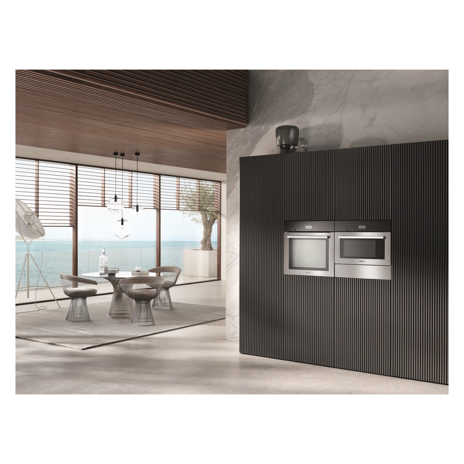 Miele ESW7110clst ESW7110 14cm Height Handleless Warming Drawer