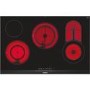 Siemens ET875FCP1D iQ300 Stainless Steel Side Trim Bevelled Front Edge 812 mm Ceramic Hob - Black
