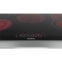 Siemens ET875FCP1D iQ300 Stainless Steel Side Trim Bevelled Front Edge 812 mm Ceramic Hob - Black