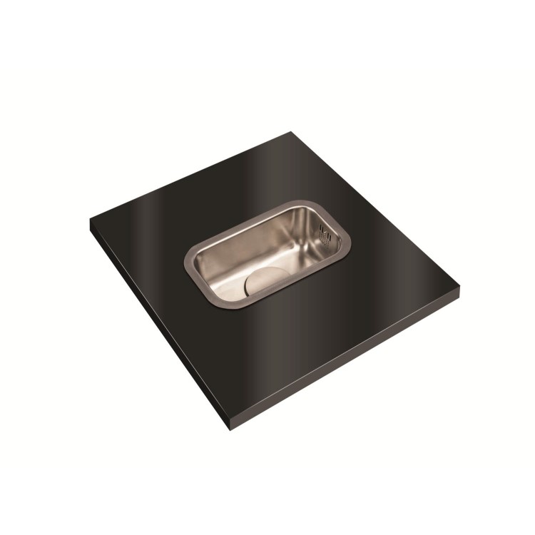 1810 Sink Company 0.5 Bowl Stainless Steel Chrome Undermount Kitchen Sink