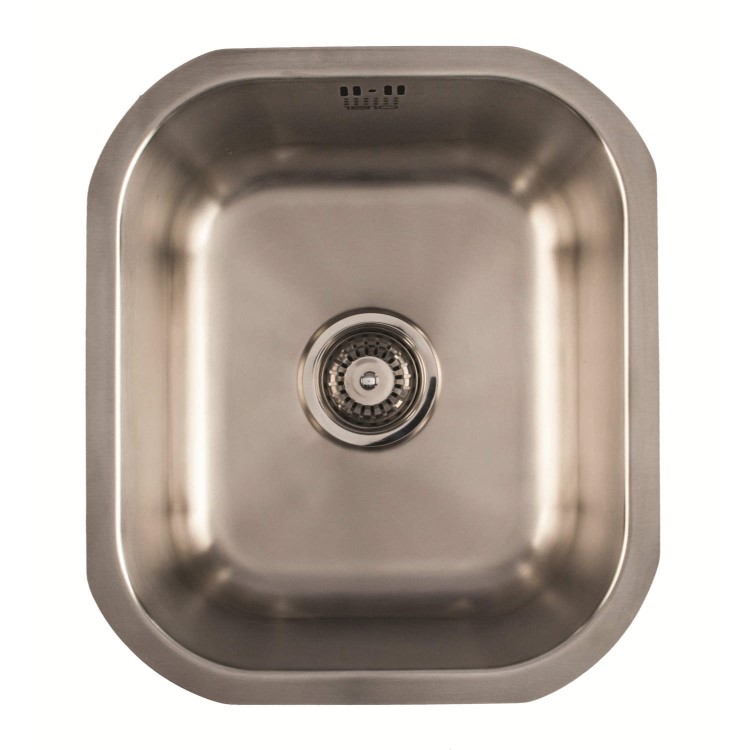 1810 Sink Company 1 Bowl Stainless Steel Chrome Undermount Kitchen Sink - EU/34/U/MS/035