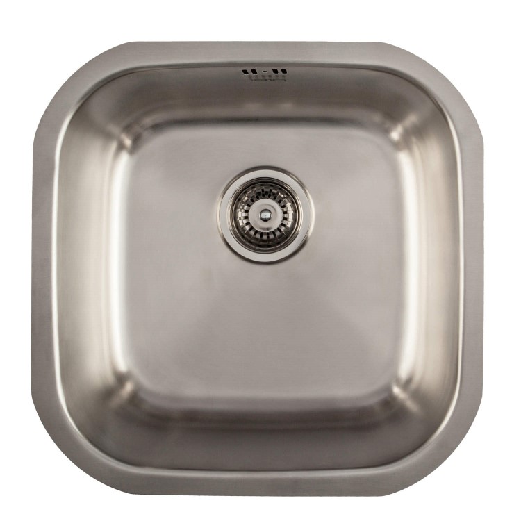 1810 Sink Company 1 Bowl Stainless Steel Chrome Undermount Kitchen Sink - EU/40/U/MS/036