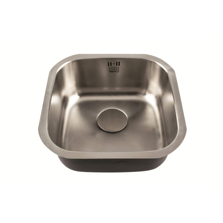 1810 Sink Company 1 Bowl Stainless Steel Chrome Undermount Kitchen Sink - EU/40/U/MS/036