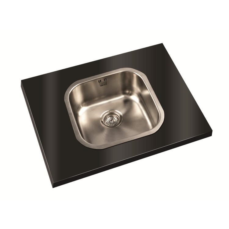 1810 Sink Company 1 Bowl Stainless Steel Chrome Undermount Kitchen Sink - EU/40/U/MS/036