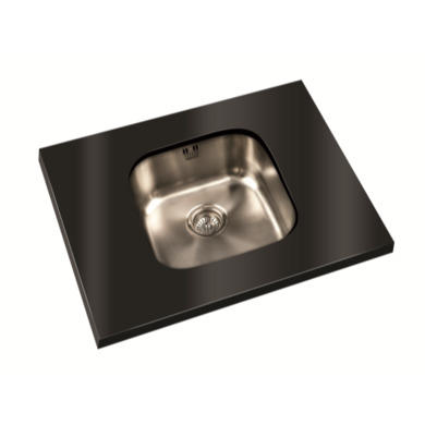 1810 Sink Company 1 Bowl Stainless Steel Chrome Undermount Kitchen Sink - EU/40/U/MS/036