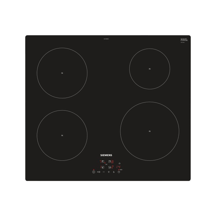 GRADE A1 - Siemens EU611BEB1E iQ100 59cm Induction Hob - Black
