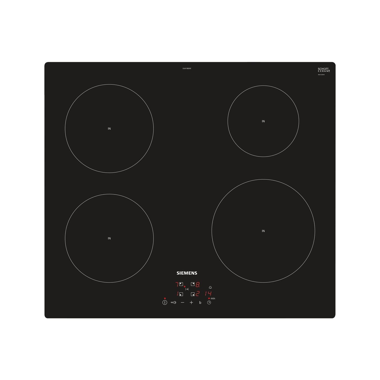 Siemens iQ100 60cm 4 Zone Induction Hob