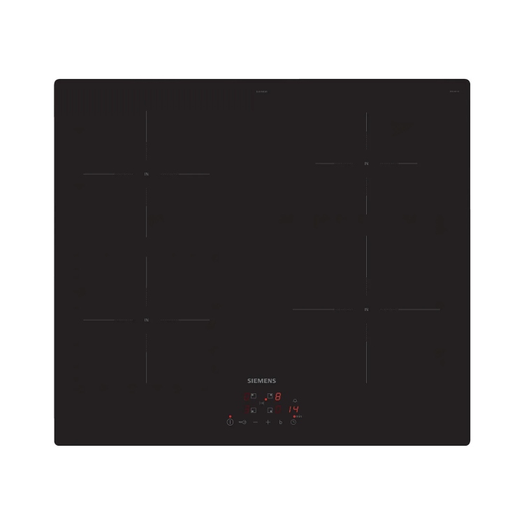 Siemens iQ100 Series 60cm 4 Zone Induction Hob - Black