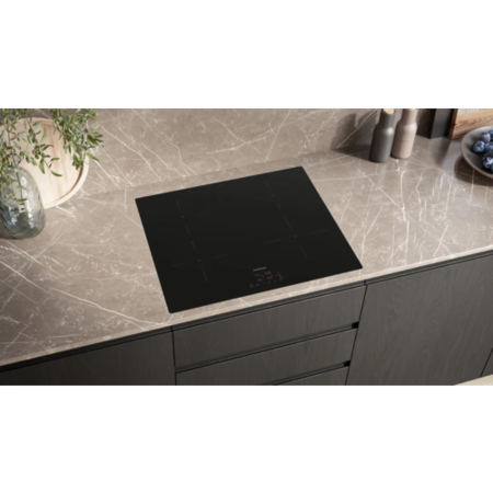 Siemens iQ100 Series 60cm 4 Zone Induction Hob - Black